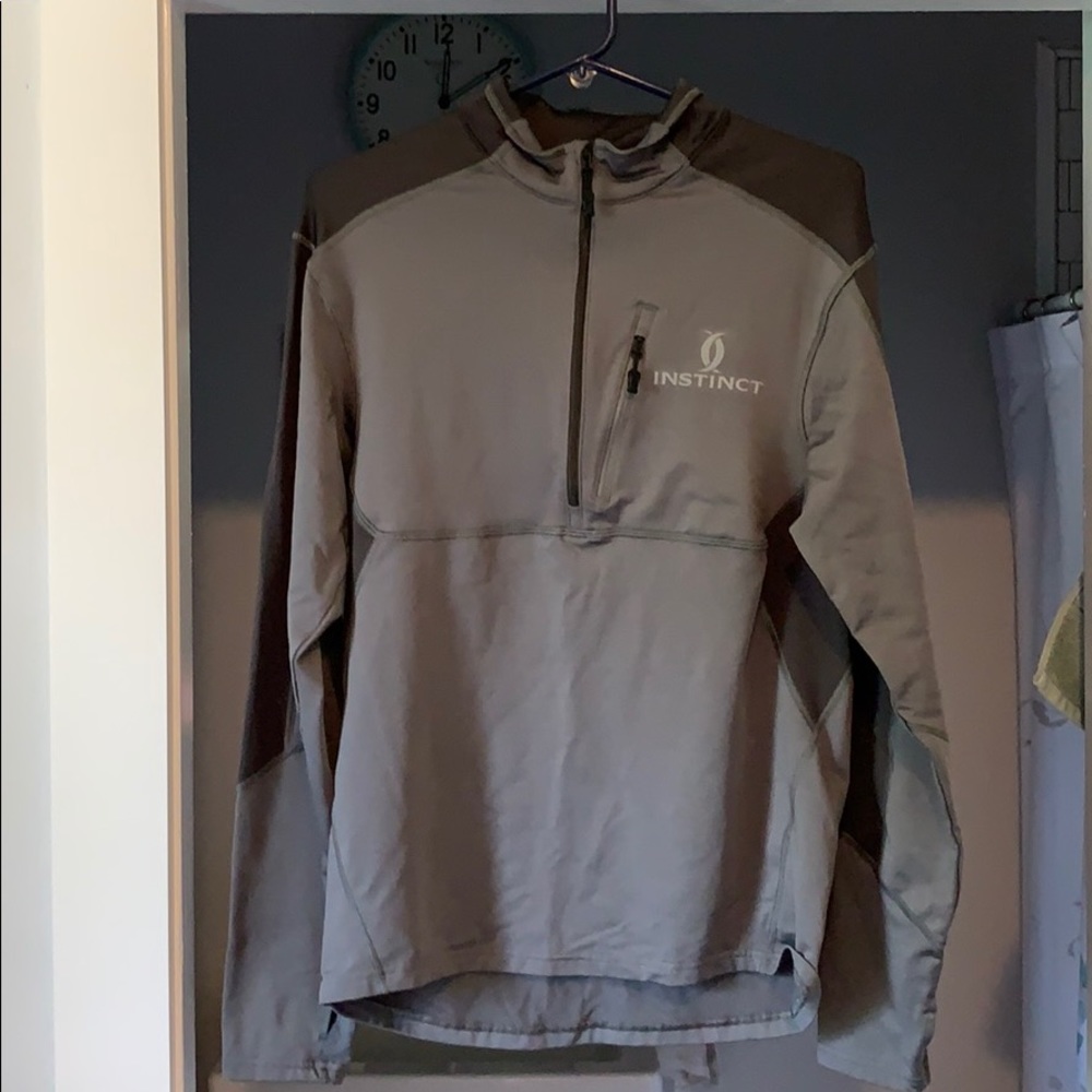 Men’s workout half zip jacket